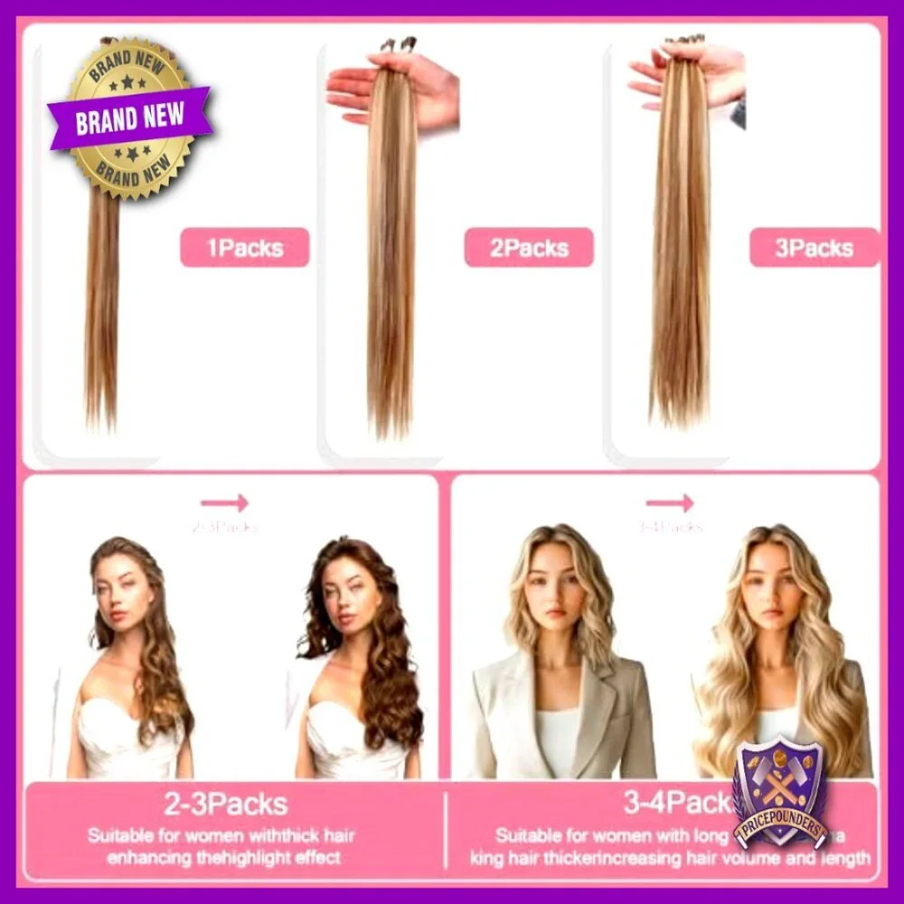 Professional U Tip Human Hair Extensions 18 Inch 40g Heat Resistant Remy